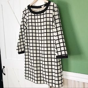 J. Crew Factory Window Pane Shift (Sz: 10)